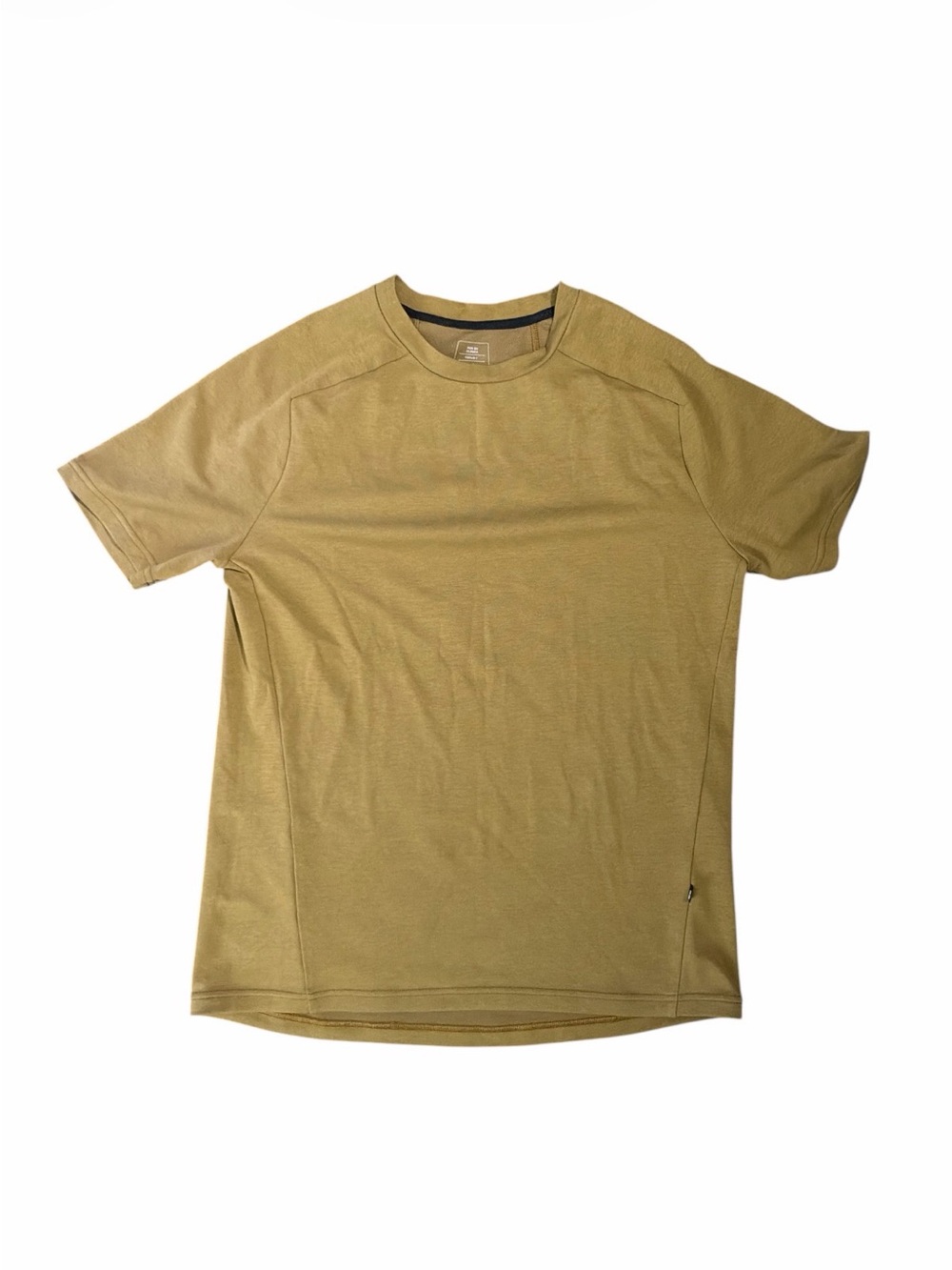 On Running Performance T-Shirt Tan Brown Short Sleeve Men’s Size L